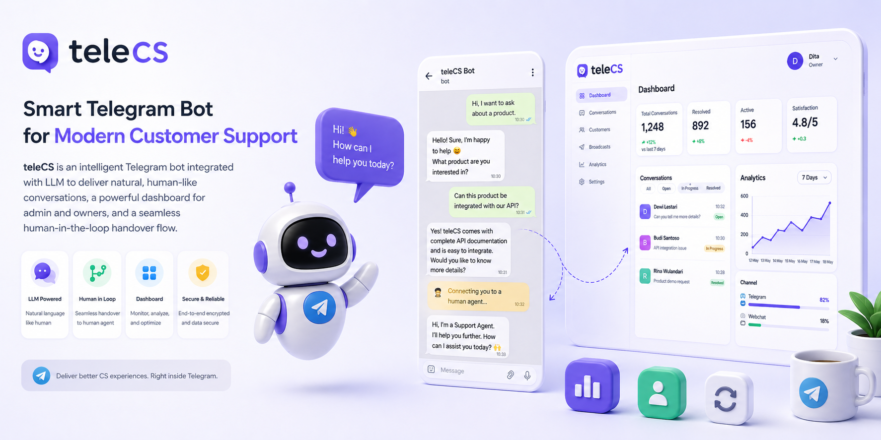 Bot Master, a multi-tenant Telegram bot management dashboard for merchants